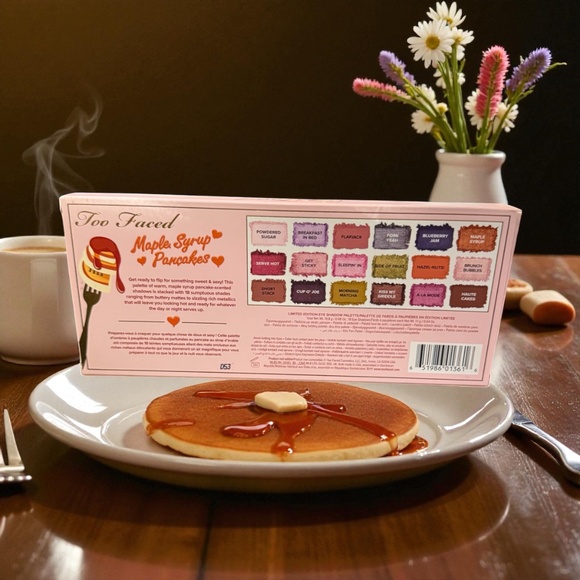 Too Faced "Maple Syrup Pancakes" Eye Shadow Palette - NEW - Picture 2 of 4